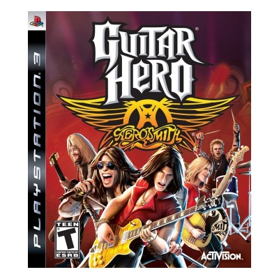 Guitar Hero Aerosmith [PS3, английская версия]